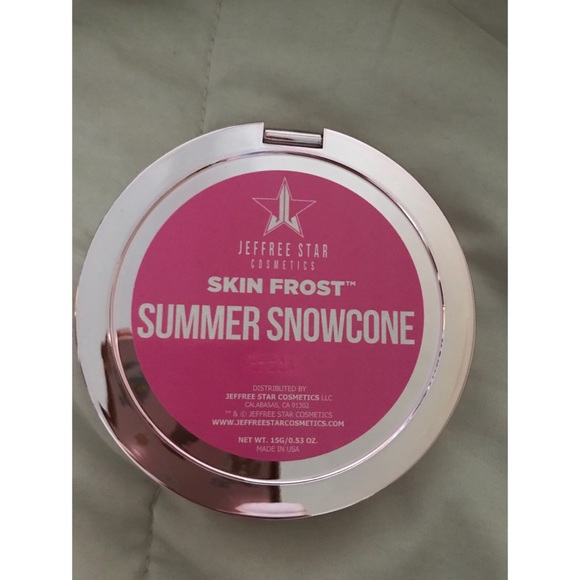 SOLD Jeffree Star Summer Snowcone Skin Frost - Picture 3 of 4
